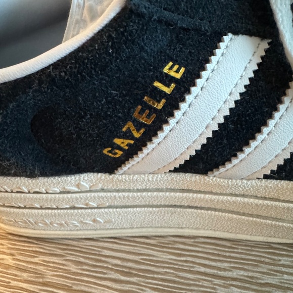 Adidas Gazelle Bold Platform Sneaker-black/white-size 7-women - Picture 3 of 7